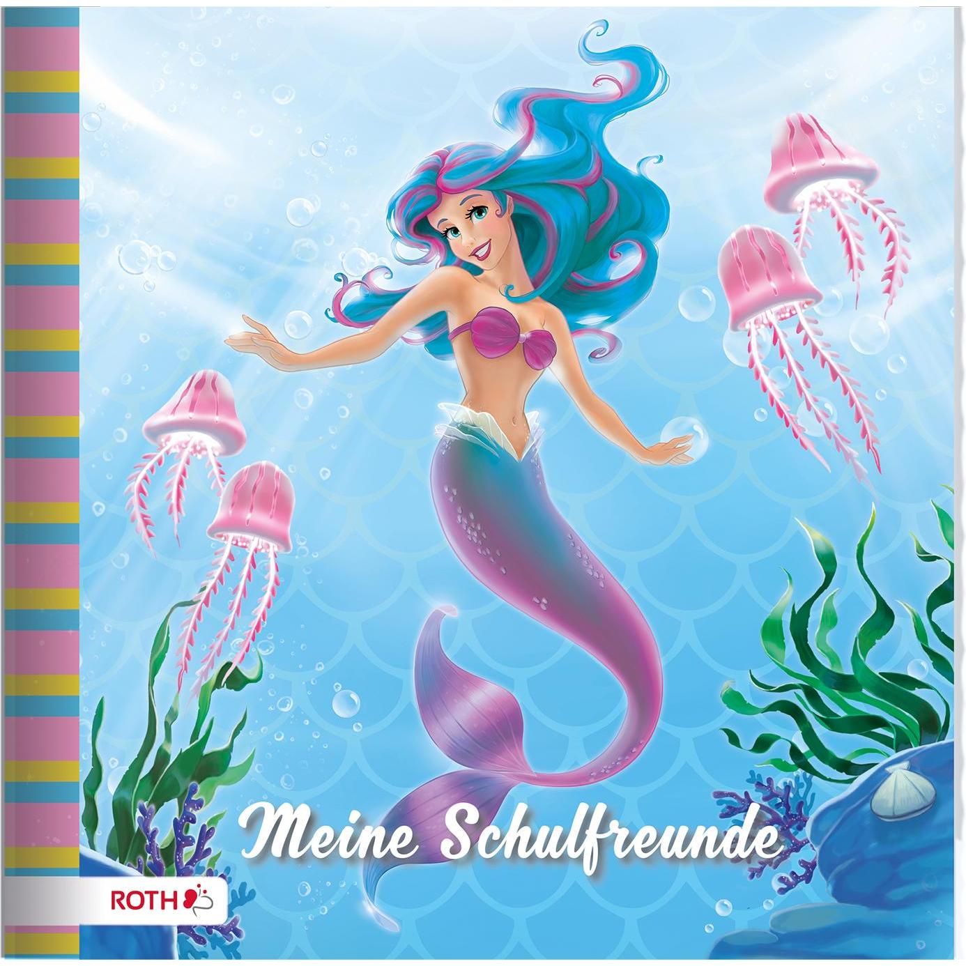 Roth, Kalender, Freundebuch Meerungfrau (165 x 165 mm)