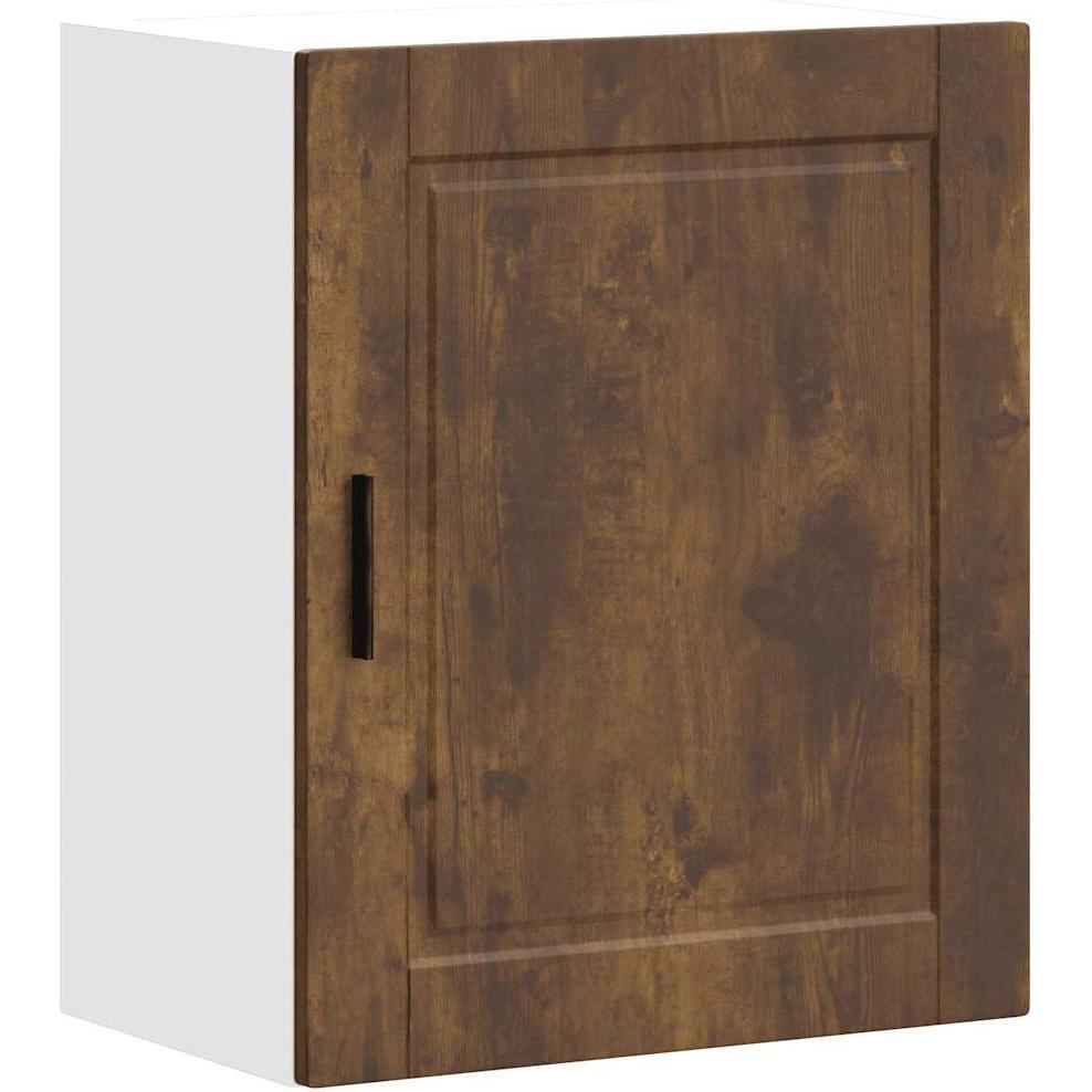 VidaXL, Regal, Küchen-Hängeschränke 2 Stk. Porto Räuchereiche Holzwerkstoff (50 x 31 x 60 cm)