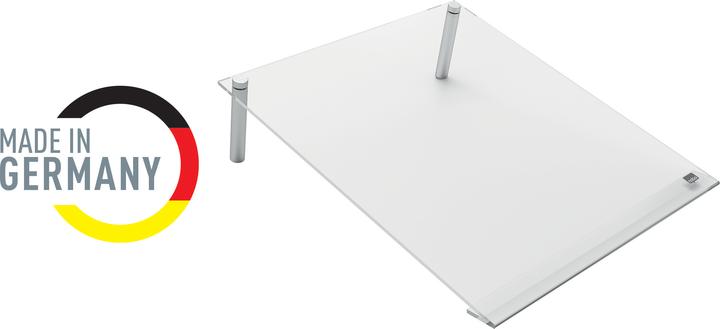 Produktbild Nobo Acryl-Notiztafel Mit Metallstützen A4, Transparent (2.5 x 28 x 34 cm)