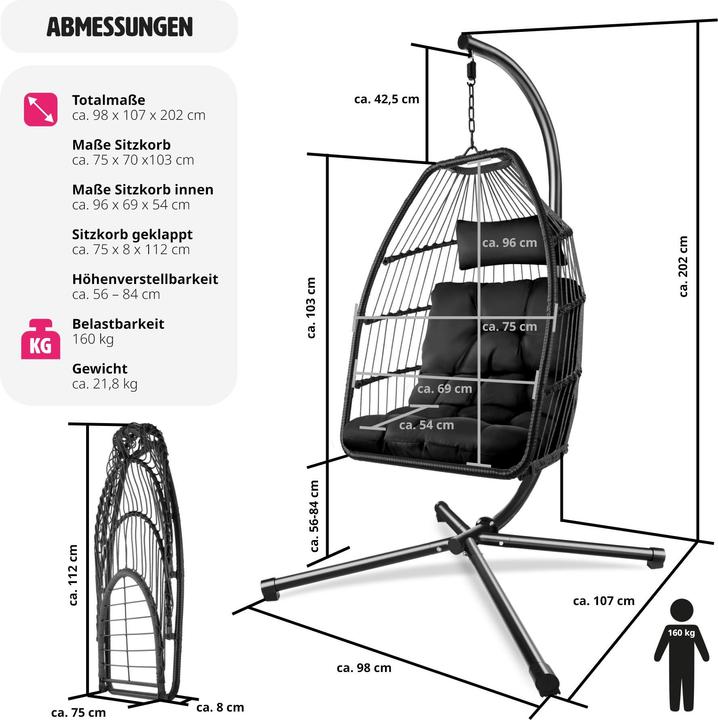 Produktbild tectake Ariane (160 kg)