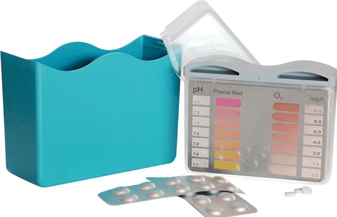 Actual product image Bayrol Pool tester pH/O2 with tablets