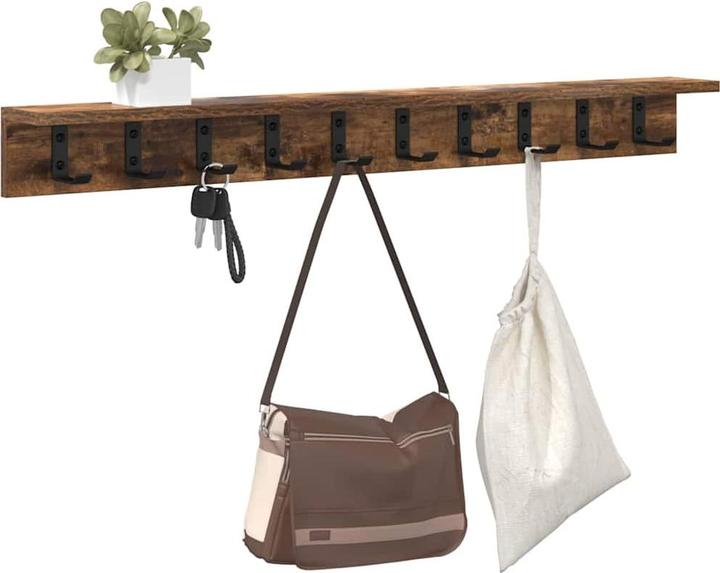 Actual product image vidaXL Wall coat rack
