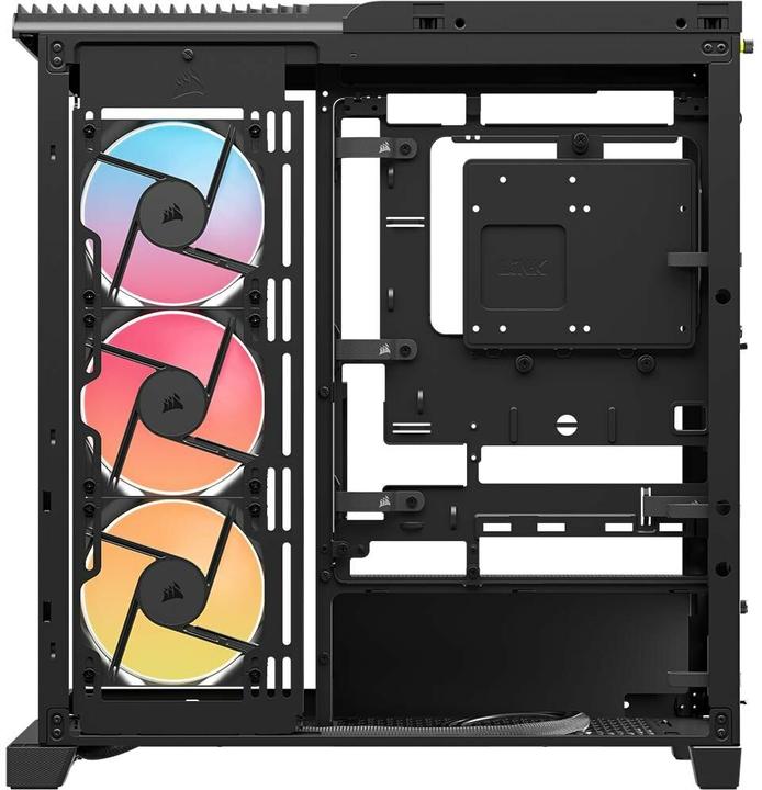 Produktbild Corsair FRAME 4500X RS-R ARGB BLACK MID (ATX, Mini-ITX, E-ATX, mATX)
