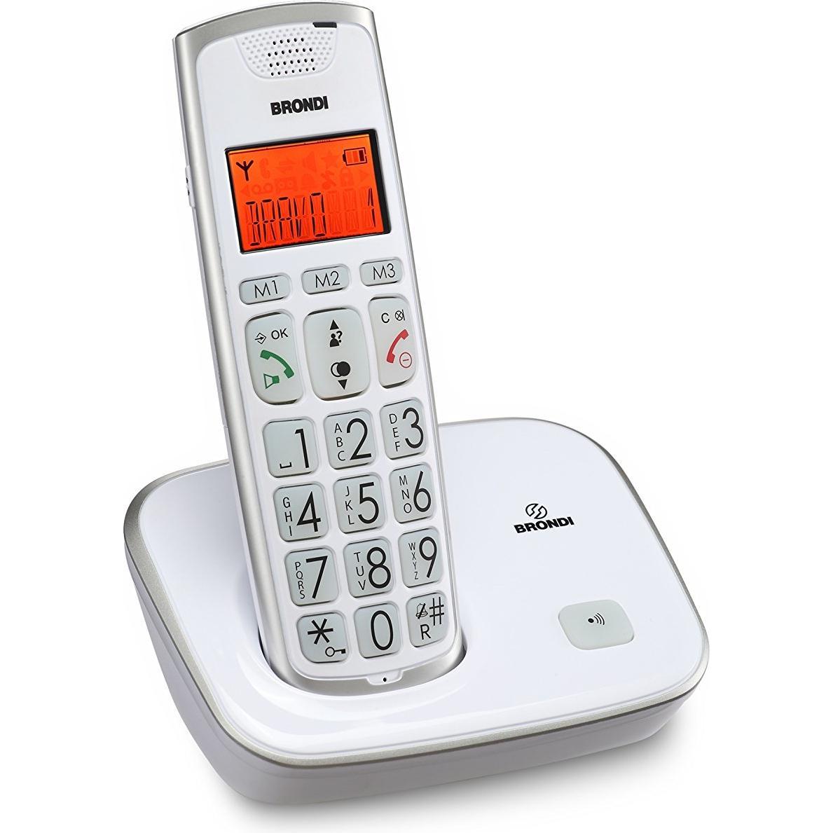 Brondi Bravo Gold 2, Telefon, Weiss