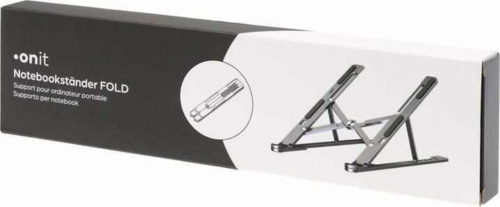 Image du produit Onit Support pour ordinateur portable FOLD 10 - 17.3", diagonale d'écran : 17.3