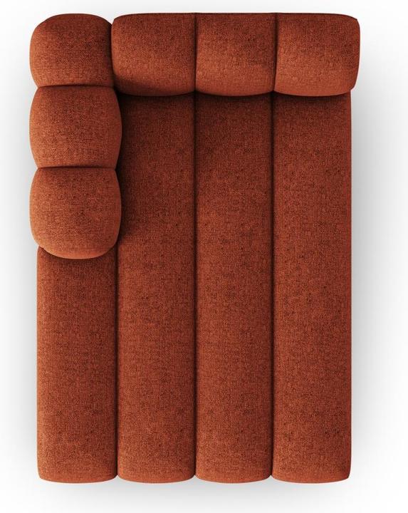 Image du produit Micadoni Chaise Longue Gauche, "Lupine", 2 Places, 117x177x70Fabriqué en Europe (Recamière)