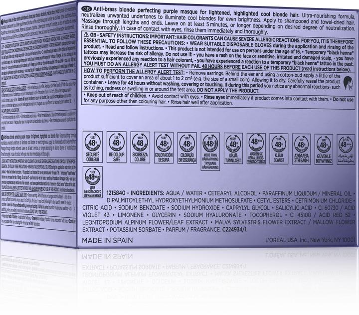 Actual product image Kérastase Blond Absolu Masque Ultra-Violet (200 ml)