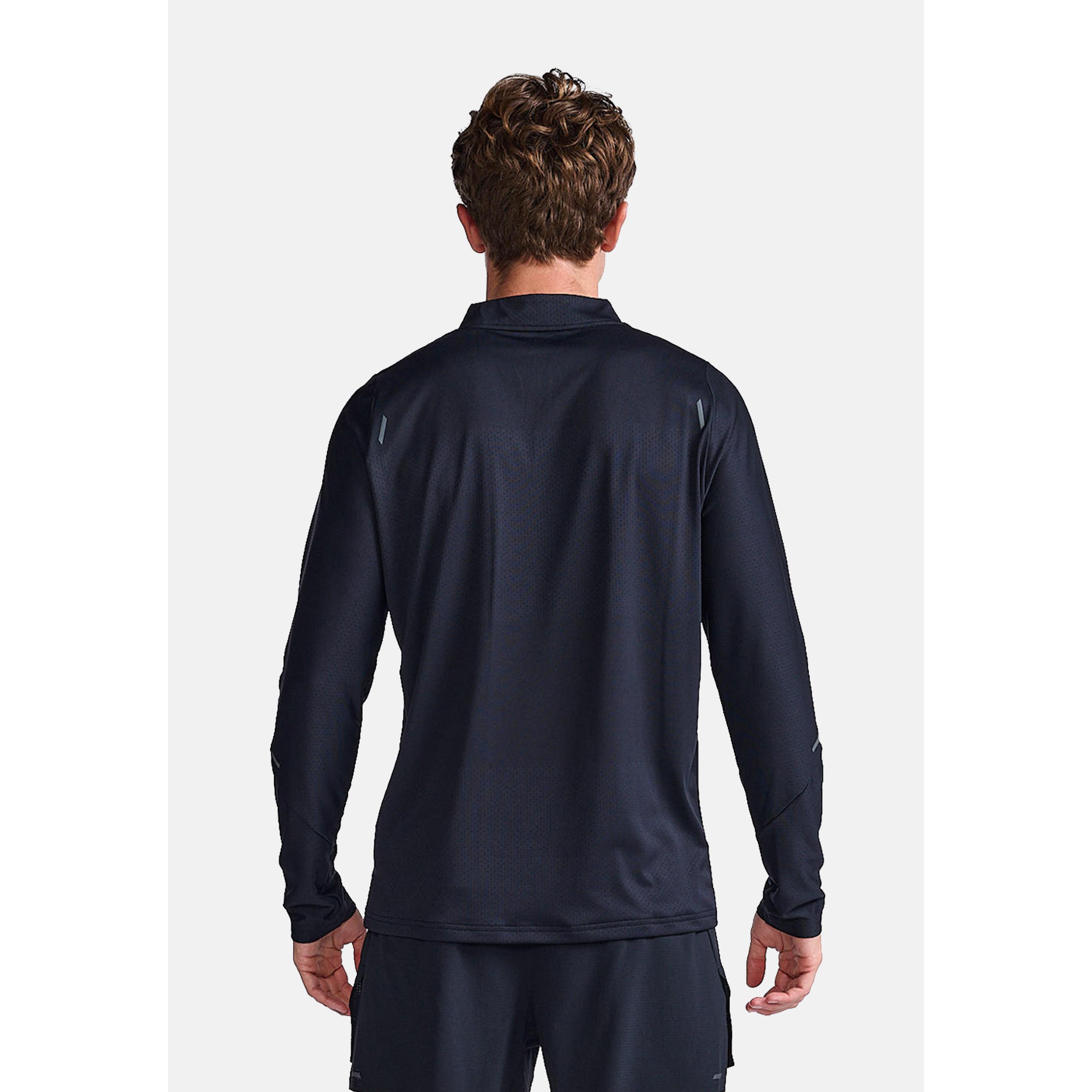 Thumbnail - 2XU, Herren, Velotrikot, Light Speed Tech 1/4 Zip (XL), Schwarz, XL