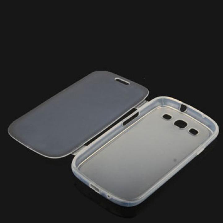Produktbild König Design Handyhülle Flip Quer für Handy Samsung Galaxy S3 Transparent (Samsung Galaxy S3)
