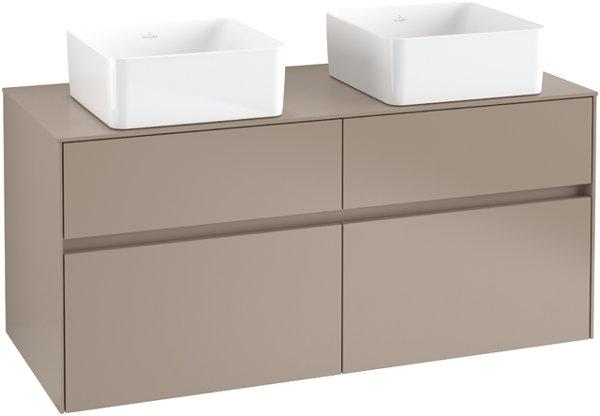 Produktbild Villeroy & Boch Collaro Waschbeckenunterschrank 1200x548x500 mm, 4 Auszüge, für 2 Waschbecken, C0 (127 x 50 x 57 cm)