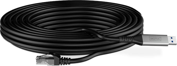 Actual product image Digitus USB 3.2 Gen1 - RJ45 Ethernet cable, 1Gbit/s, 5m (S/FTP, S/STP, CAT6a, 5 m)