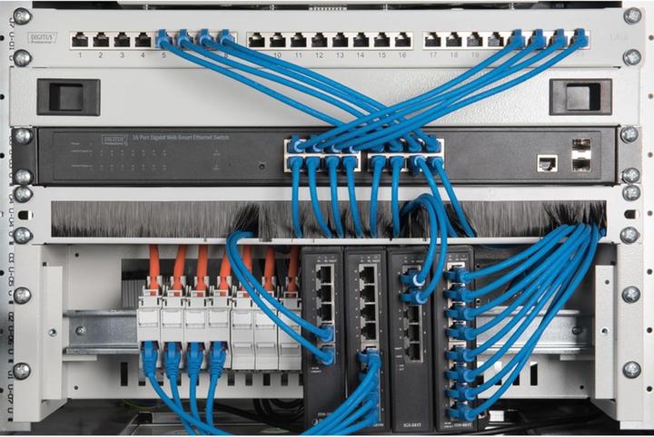 Produktbild Digitus 483 mm 48,26Cm 19ZollHutschienenträger 3HE