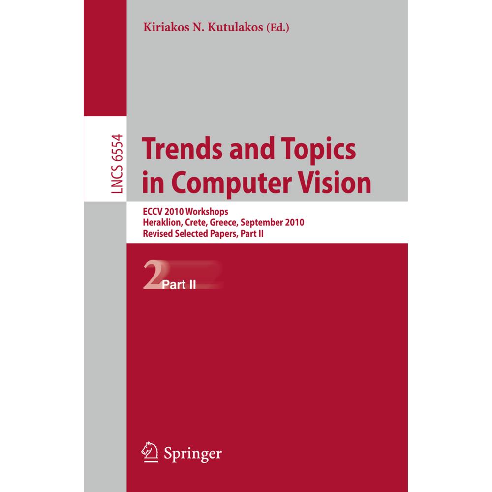 Trends and Topics in Computer Vision, Fachbücher