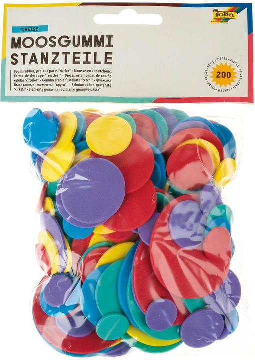 Produktbild Folia Moosgummi-Stanzteile Kreise