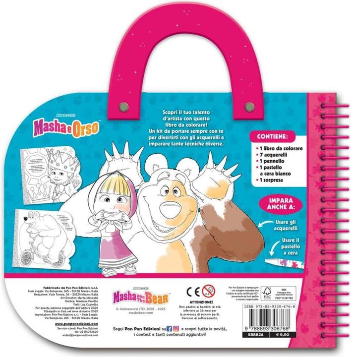 Produktbild Masha E Orso. Colorelli (Italienisch)