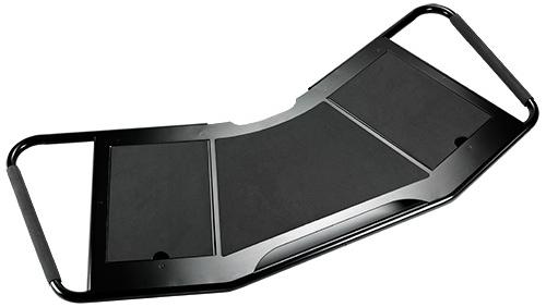 Chief Fusion FCA613B - Shelf - Black - on cart (Storage)