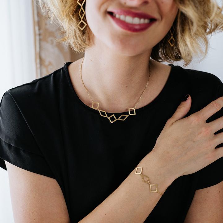 Immagine prodotto Der Kettenmacher Collana a rombi (Argento 925)