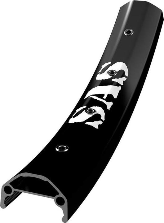 Actual product image Halo SAS 24 inch rim for disc and V-brake - black