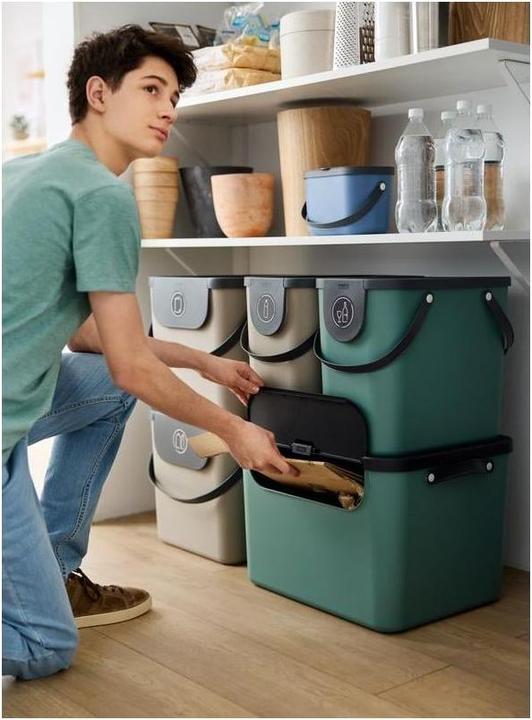 Actual product image Rotho Kunststoff AG / Sp. z o.o. Recycling Müllsystem 55 l ALBULA (55 l)