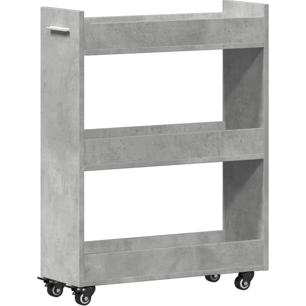 VidaXL, Aktenschrank, Schrank mit Rollen