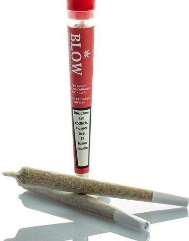 Image du produit Pharmedic Group Pré-construit CBD Joint Mix "Cheese" 1 pc rouge (Intérieur)