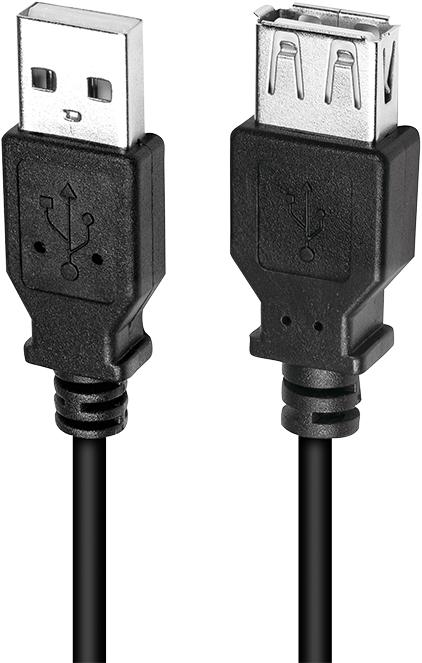 Produktbild LogiLink CU0010B (2 m, USB 2.0)