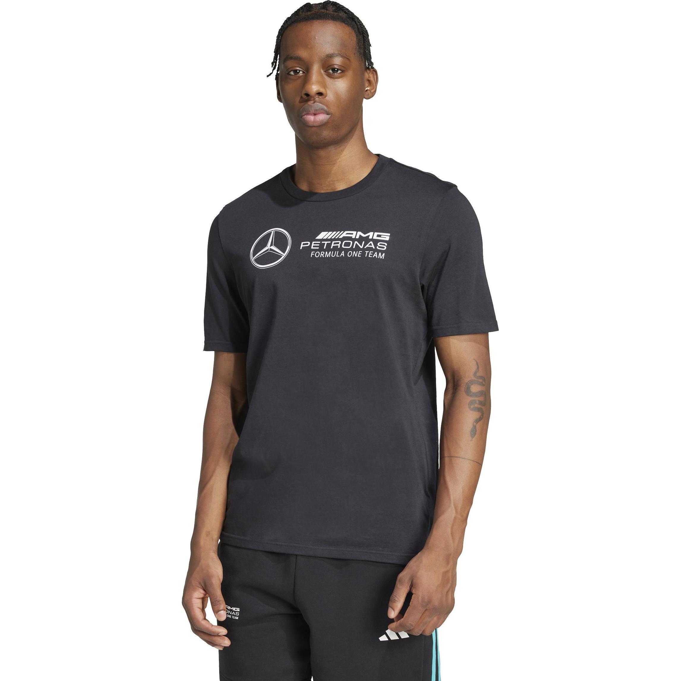 Thumbnail - adidas, Herren, Shirt, Mercedes DNA, Schwarz, (L)