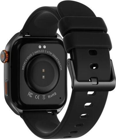 Actual product image Amazfit Smartwatch Weofly Edge 2 schwarz