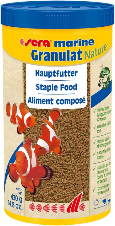 Produktbild Sera Marin Granulat Nature (42 cl)