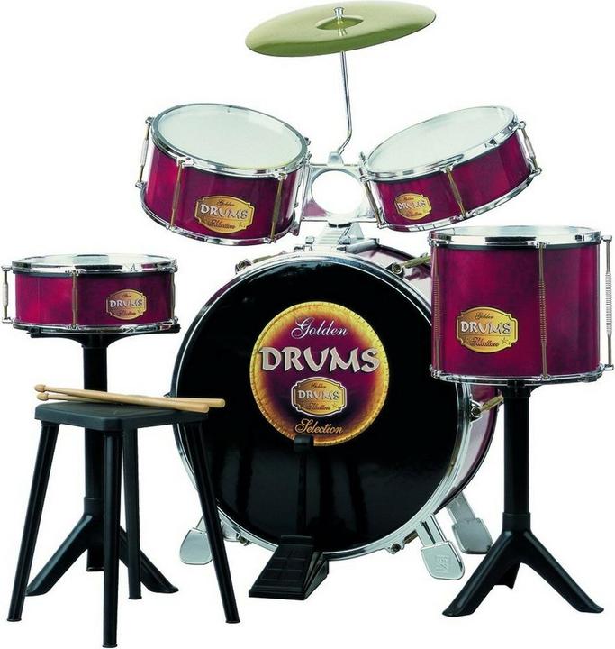 Produktbild Sombo Schlagzeug Set Big Golden Drum (Multilingual)