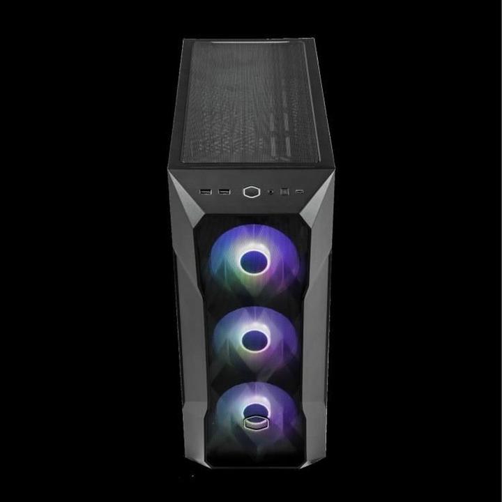 Actual product image Cooler Master Go CoolerMaster MasterBox TD500 ARGB V2 Black (mATX, Mini-ITX, ATX, SSI CEB)