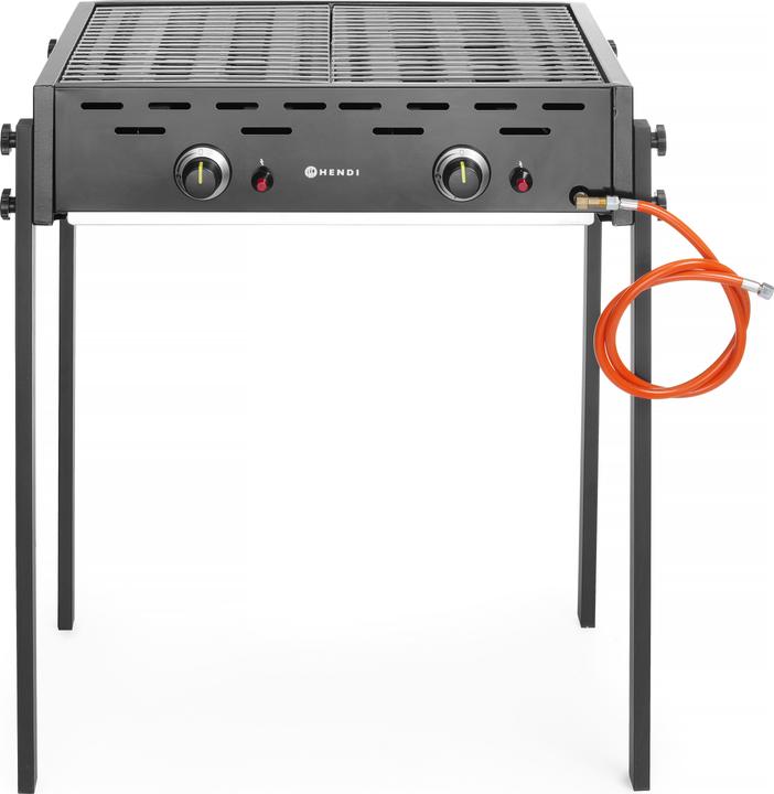 Hendi Gas grill Roast-Master Pro Black,, Black, 11,6kW, 790x560x(H)900mm (11.60 kW)