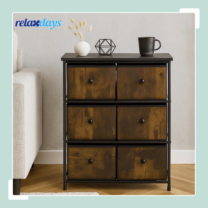 Productafbeelding Relaxdays Kommode (60 x 32 x 73 cm)