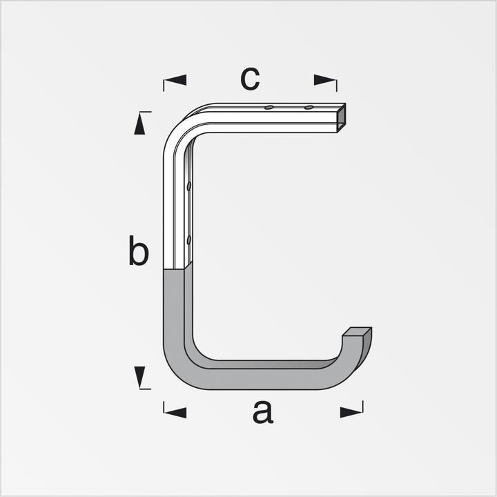 Actual product image Alfer coaxis® wall and ceiling hooks