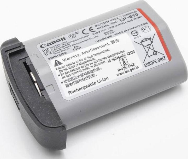 Actual product image Canon LP-E19 battery pack (Camera battery)