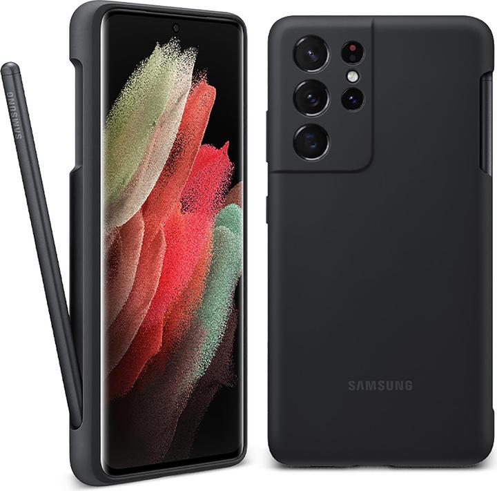 Image du produit Samsung Housse en silicone avec porte-stylo S-Pen (Samsung Galaxy S21 Ultra 5G)