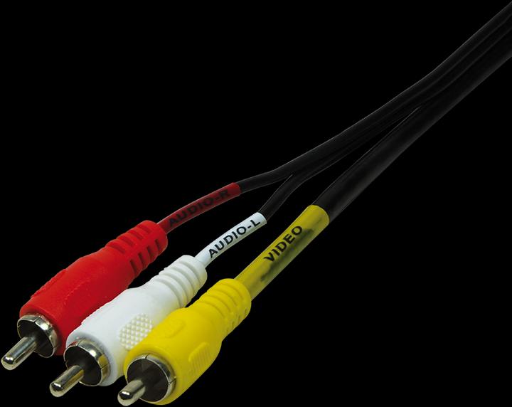 Actual product image LogiLink Scart — Composite Video (2 m, Cinch)