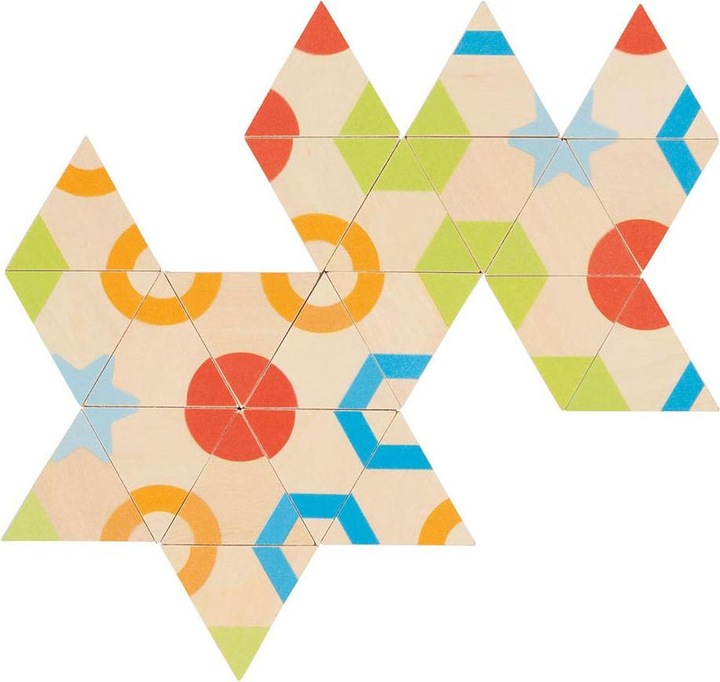 Actual product image Goki Tri-Domino 45 tiles (German)