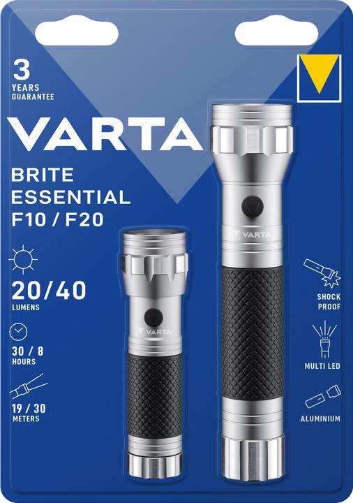 Productafbeelding Varta Brite Essential Twinpack (17.60 cm, 40 lm)