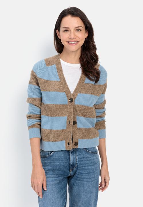 Image du produit Camel Active Strickcardigan mit Streifenmuster (S)