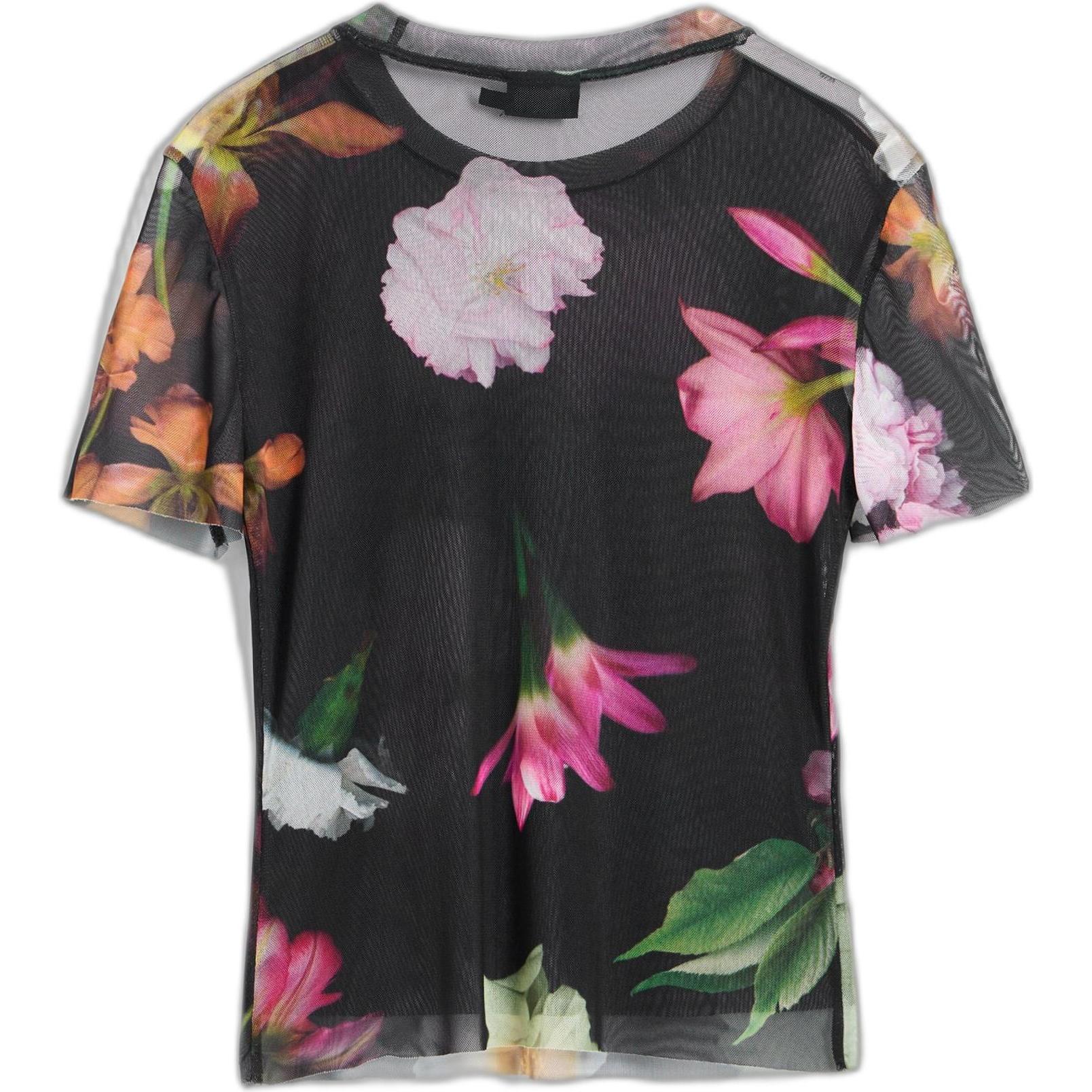 Desigual, Damen, Shirt, Des Moines, Schwarz, (XS)