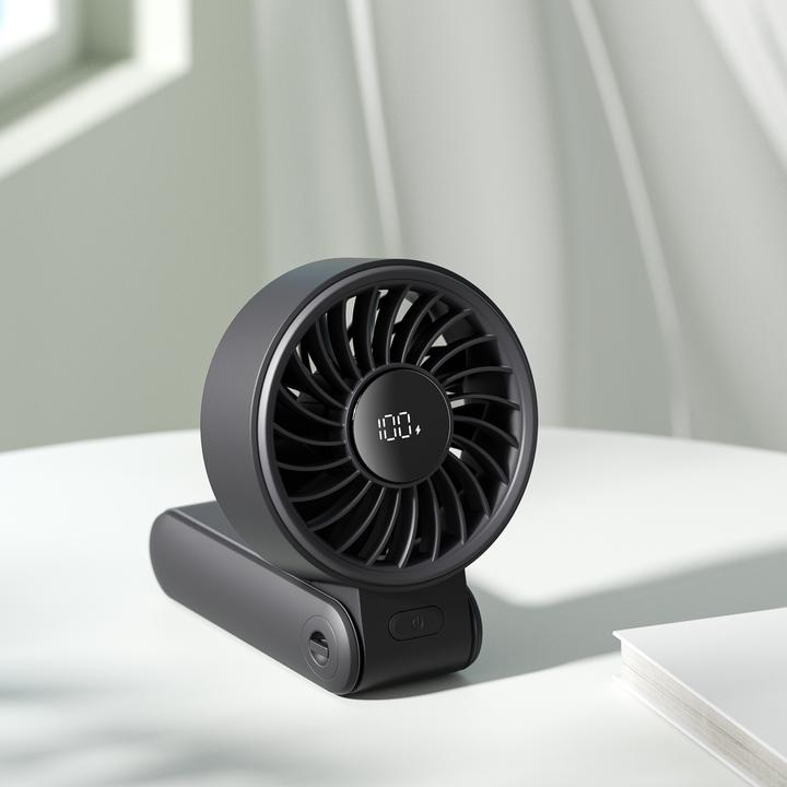 Actual product image Jisulife Handheld Fan Life7 (3600mAh) black