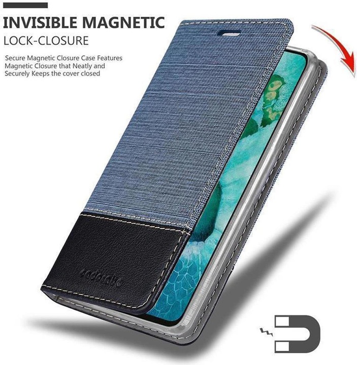 Image du produit Cadorabo Couverture look jeans Book (Honor View 30 Pro)