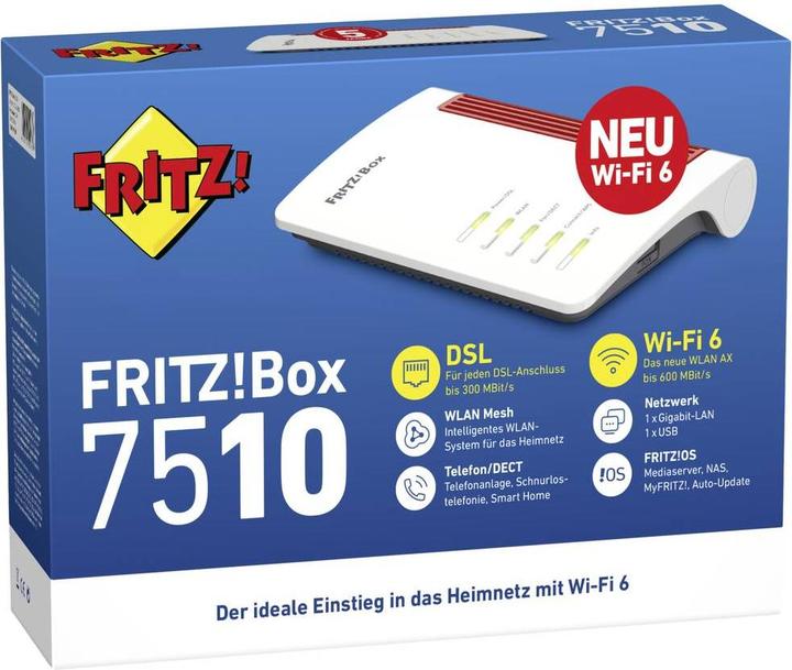 Produktbild AVM FRITZ!Box 7510