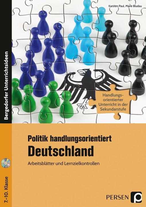 Produktbild Politik handlungsorientiert: Deutschland (Deutsch, Karsten Paul, Marie Bludau, 2022)