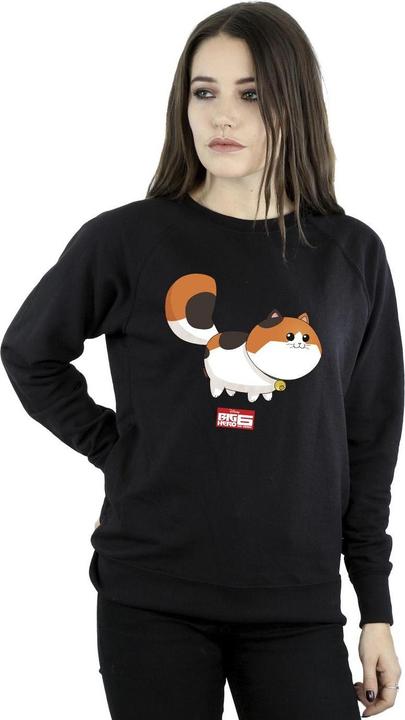 Immagine prodotto Disney Big Hero 6 Baymax Kitten Pose Felpa Donna (XXL)