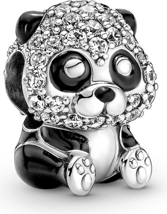 Image du produit Pandora Sparkling Cute Panda (Émail, Argent 925)