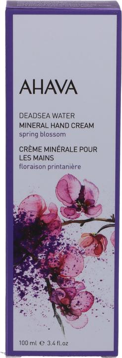 Actual product image Ahava Mineral Hand Cream "spring bloosom" - Light Hand Cream with spring fresh scent (100 ml)