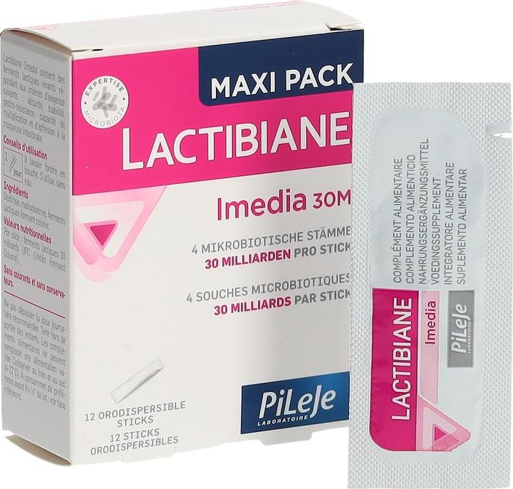 Produktbild Lactibiane Imedia Sticks (12 Stück, 30 g)