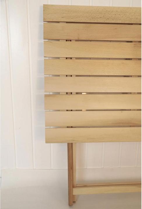 Actual product image Europe & Nature Folding table made of solid beech wood (60 cm)